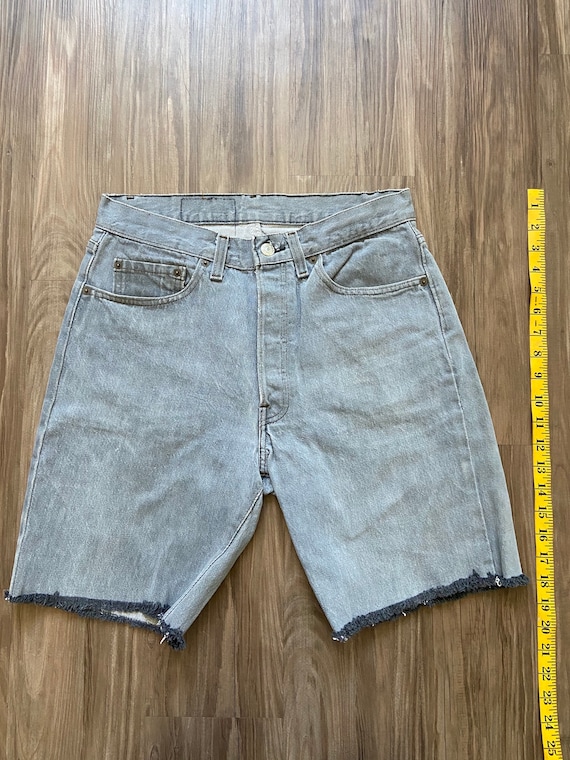 Vintage Levi's Cut off Denim Bermuda Jean Shorts - Etsy