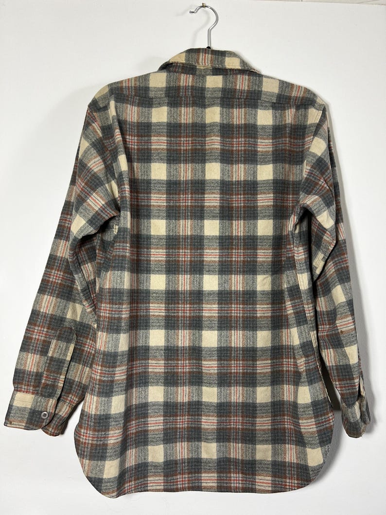 Vintage 1960's-1970's Pendleton Wool Board Shirt image 6