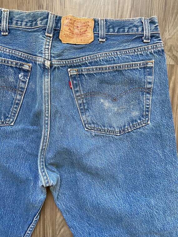 Vintage Levi's 501 Holy Distressed Denim Jeans - image 6