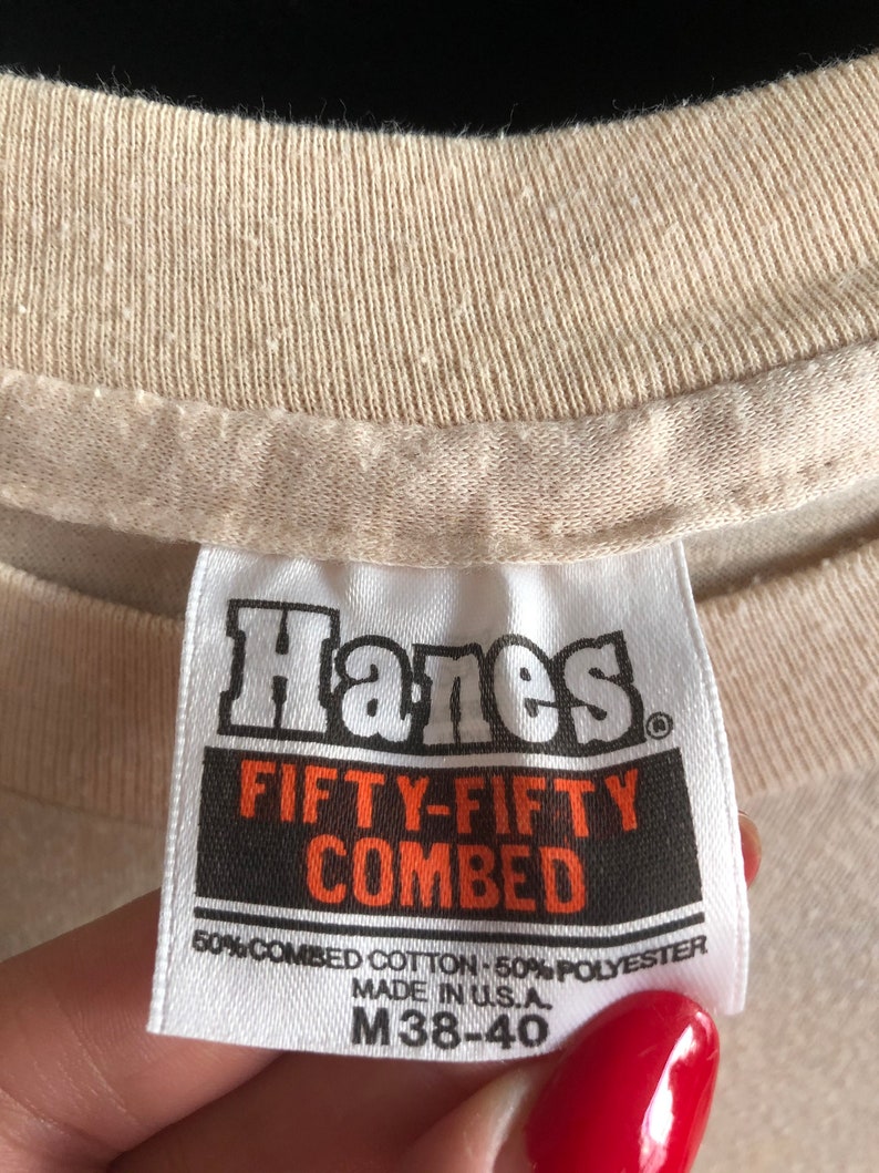 Vintage Single Stitch "Hard Days Night" Beatles Movie T-Shirt ('64) image 3