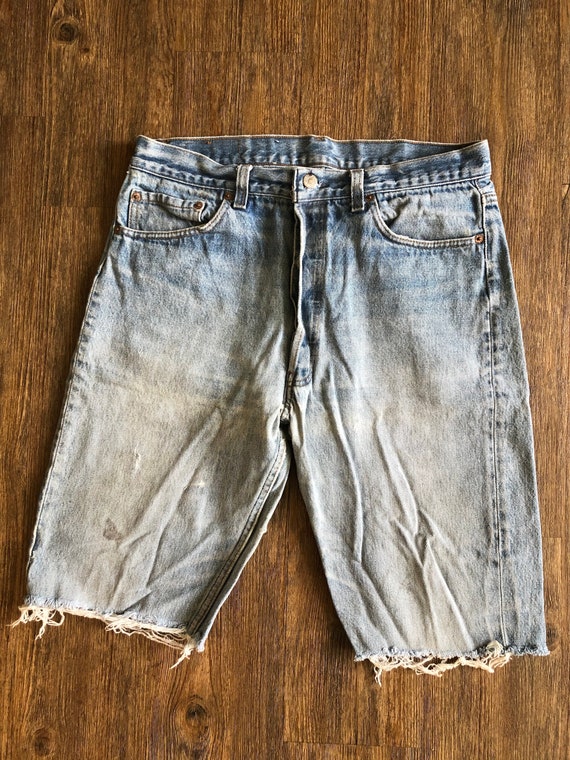Vintage 501 Levi's Cutoff Denim Jean Shorts