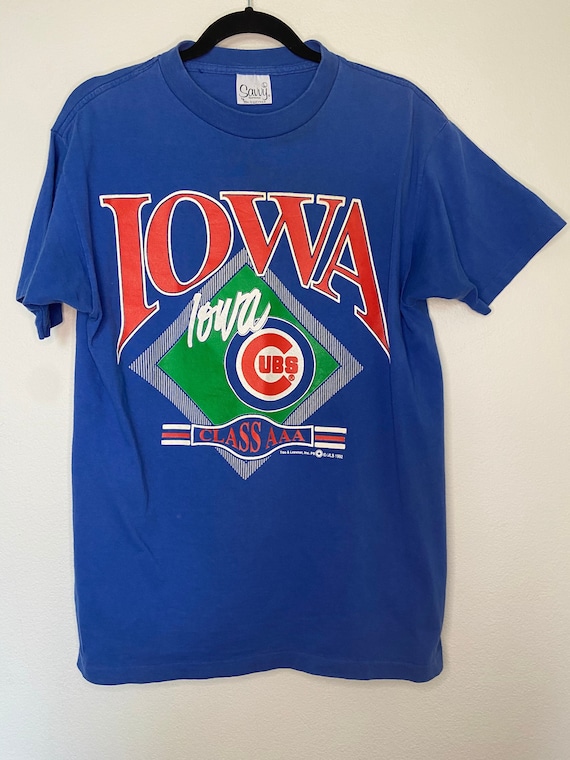 Vintage 1992 Iowa Cubs Baseball Class AAA T shirt Etsy