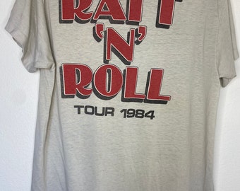 ラット シャツ RATT ロック T バンド ヴィンテージ ツアー ライブ レア ヴィンテージ 1989 ラット リーチ フォー ザ スカイ コンサート