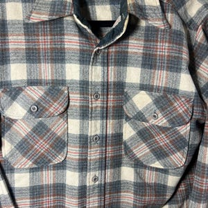 Vintage 1960's-1970's Pendleton Wool Board Shirt image 2