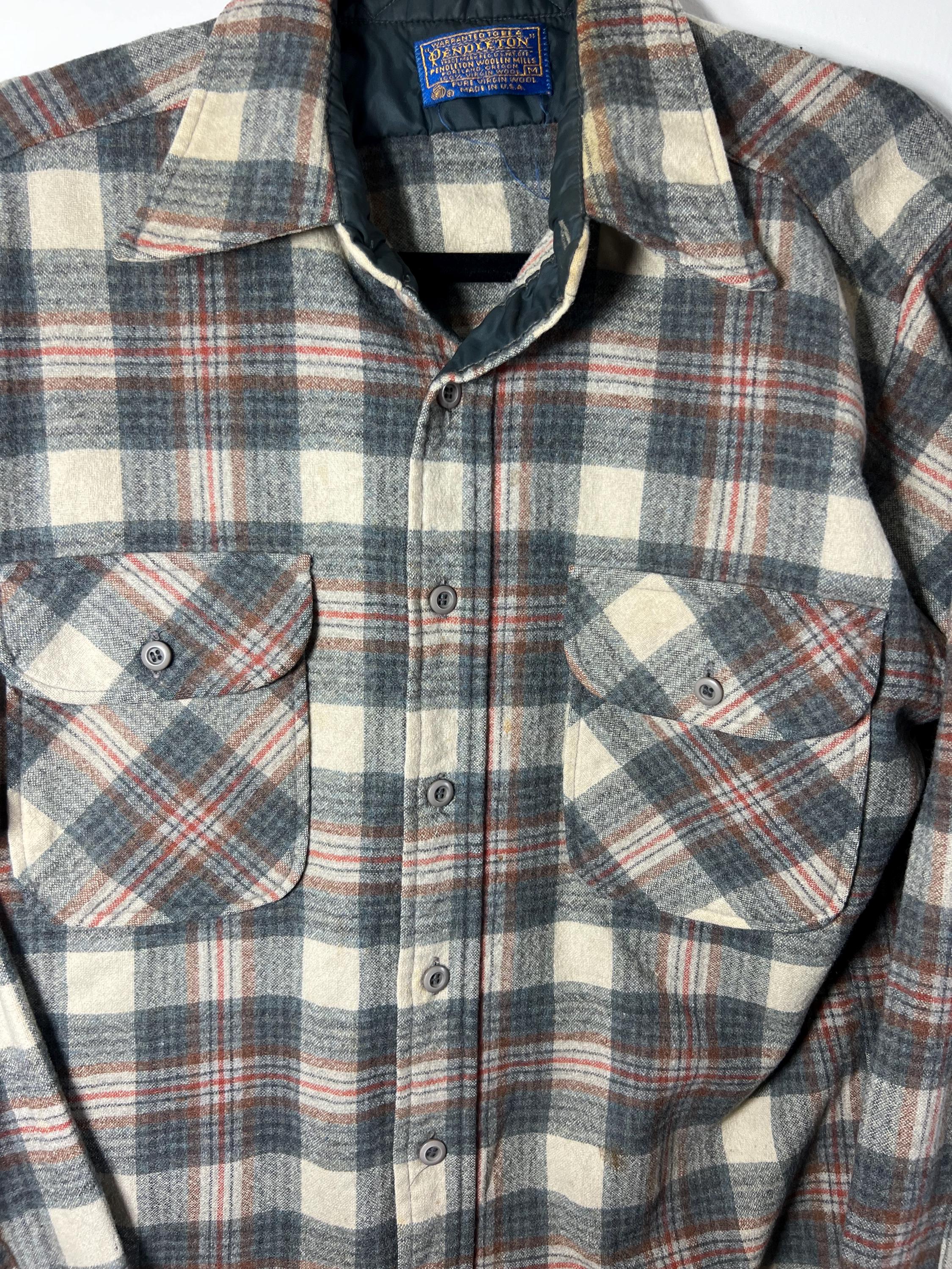 Vintage 1960's-1970's Pendleton Wool Board Shirt - Etsy