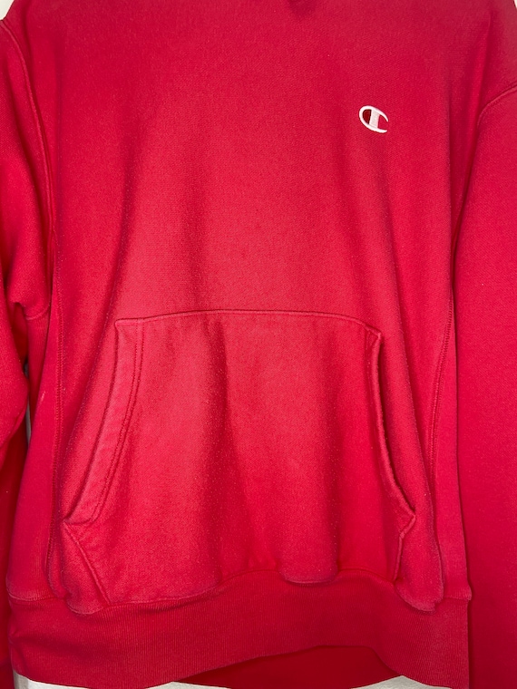 Vintage Champion Reverse Weave Pullover Hoodie Sw… - image 3