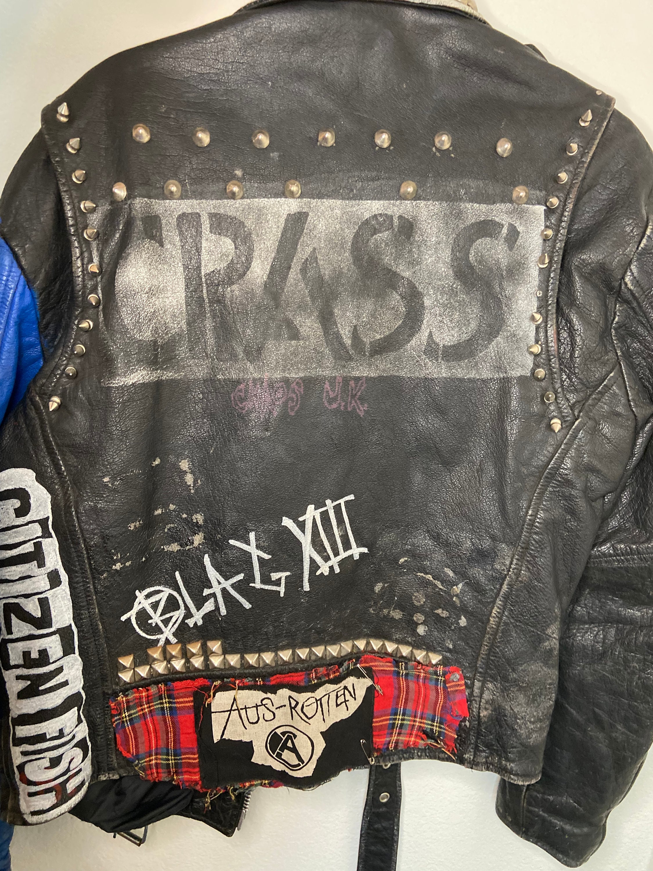Vintage Hand Painted 1 of 1 Punk Rock Crass Citizen Fish - Etsy