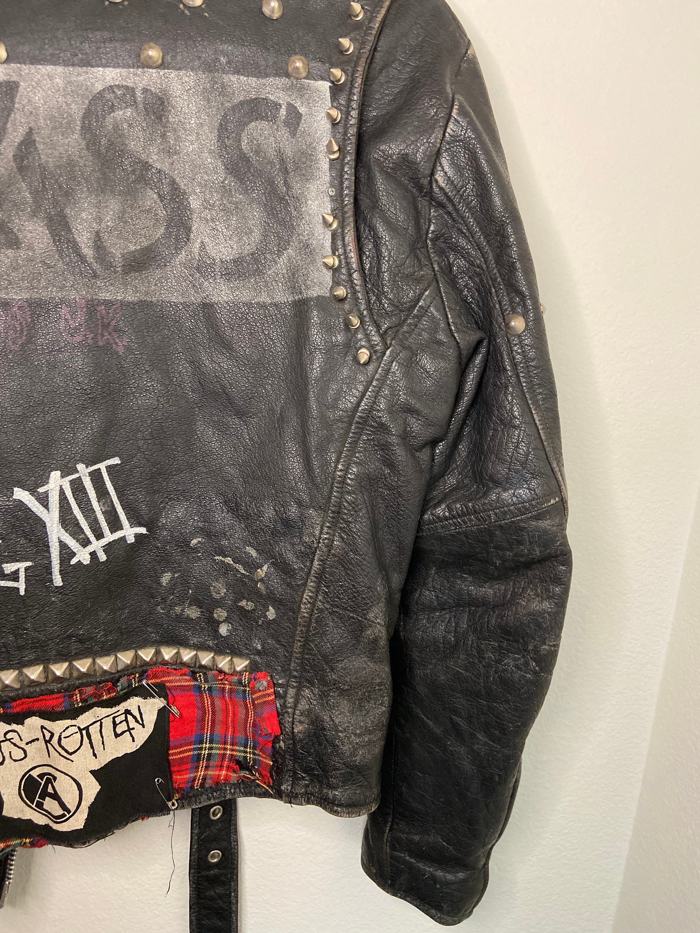 Vintage Hand Painted 1 of 1 Punk Rock Crass Citizen Fish - Etsy
