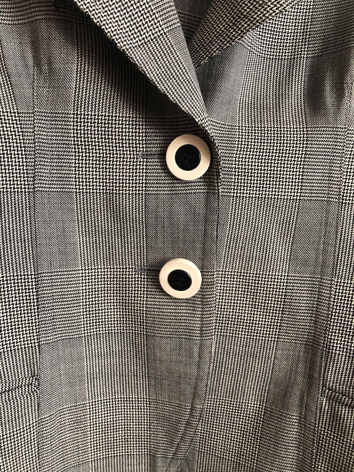 Vintage 1940's CHRISTIAN DIOR Plaid Suit Jacket W. | Etsy