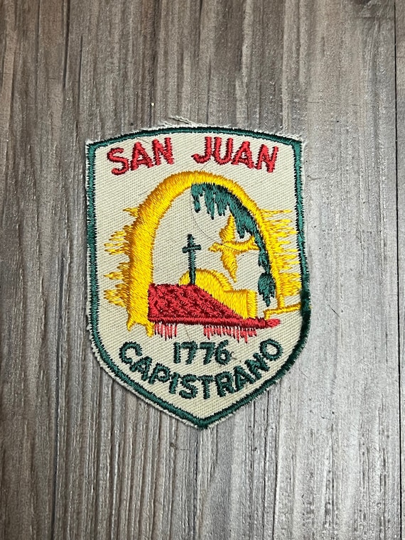 Vintage San Juan Capistrano 1776 Patch