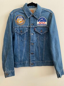 NASA Program 8 Patch Denim Jacket