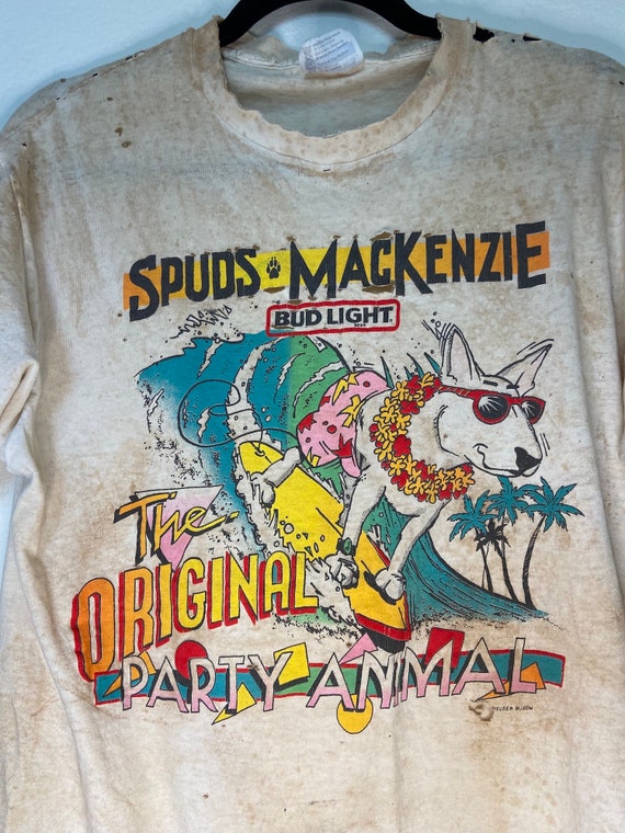 Vintage 1987 Bud Light Spuds Mackenzie The Original P… - Gem