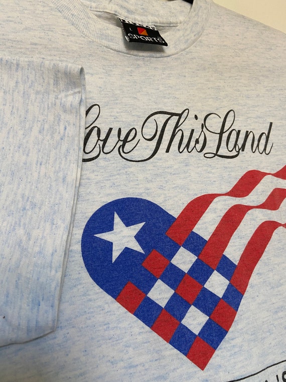 Vintage 1990's "I Love This Land" Ameriflora '92 … - image 5