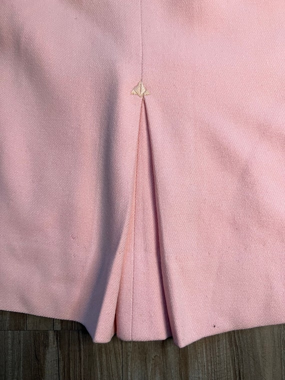 Vintage 1960's Pink Darlene Pencil Skirt - image 2