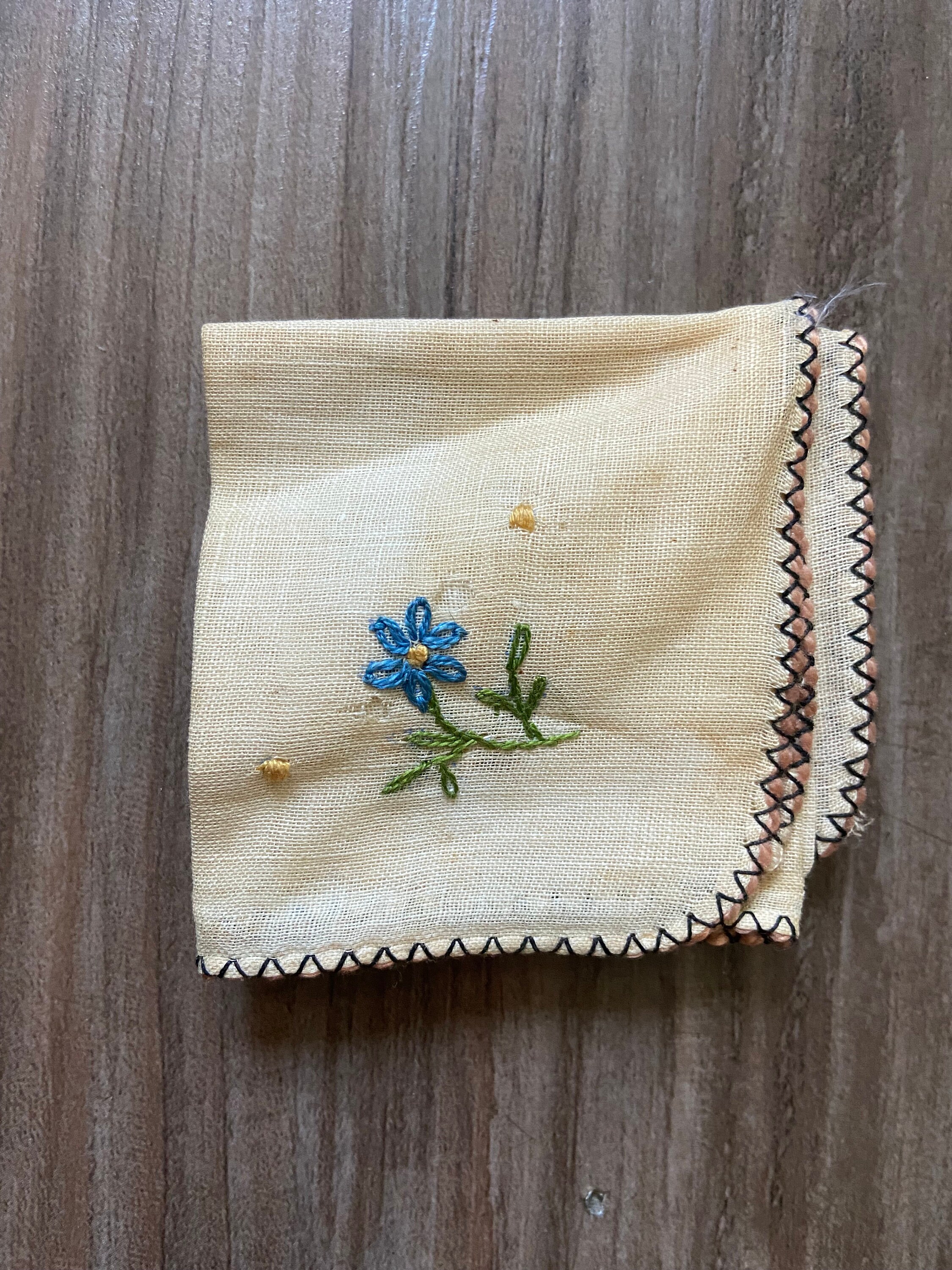 ヴィンテージハンカチ2枚セット - Etsy 日本