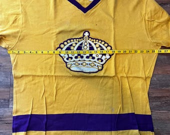 Game Worn Kings Anniversary Jersey RARE! Vintage 1960's Los