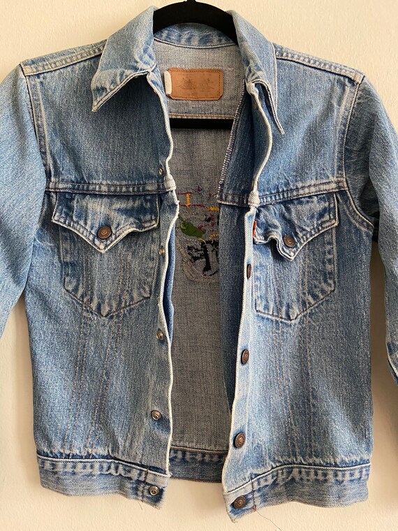 ジャケット・アウター gibous china stitch denim tops long Cinched Waist Contrast Stitch Raw Indigo Denim Jacket | boohoo