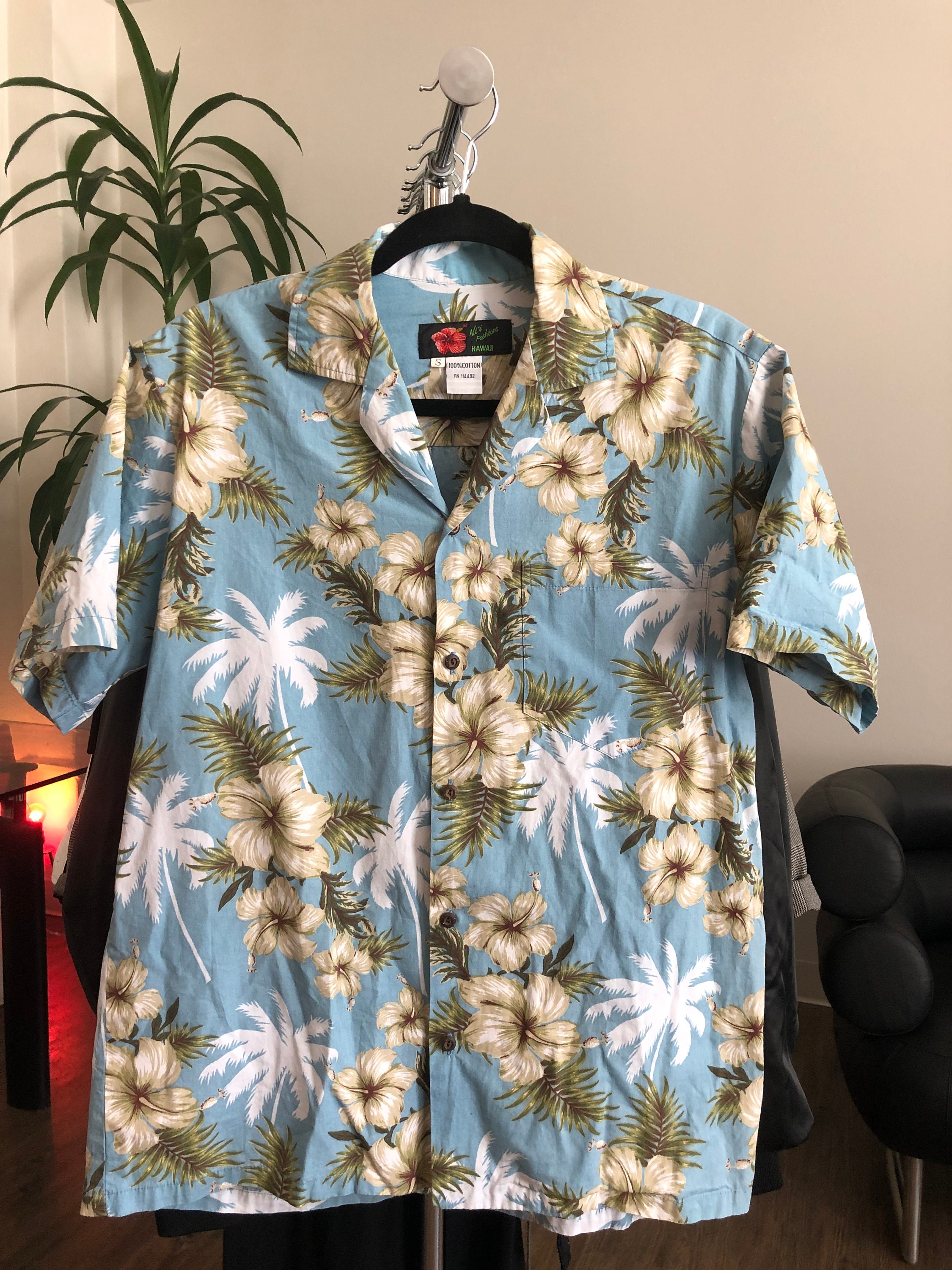 Ali'i Fashions ハワイアンシャツ Lサイズ Ali'i Fashions HAWAII アロハシャツ M～Lくらい ハワイアン