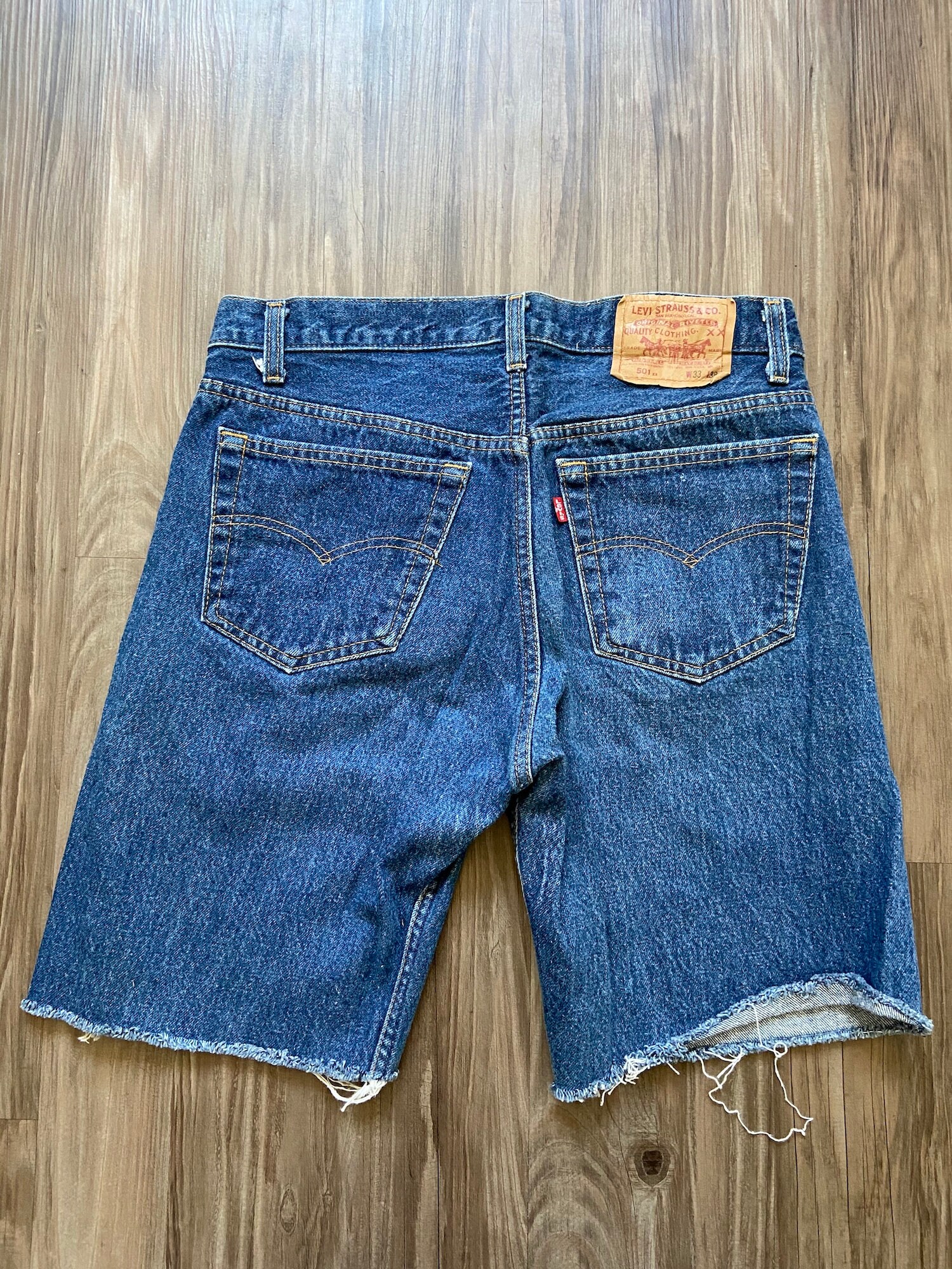 ヴィンテージ リーバイス 501 デニム カットオフ ジーンズ ショート