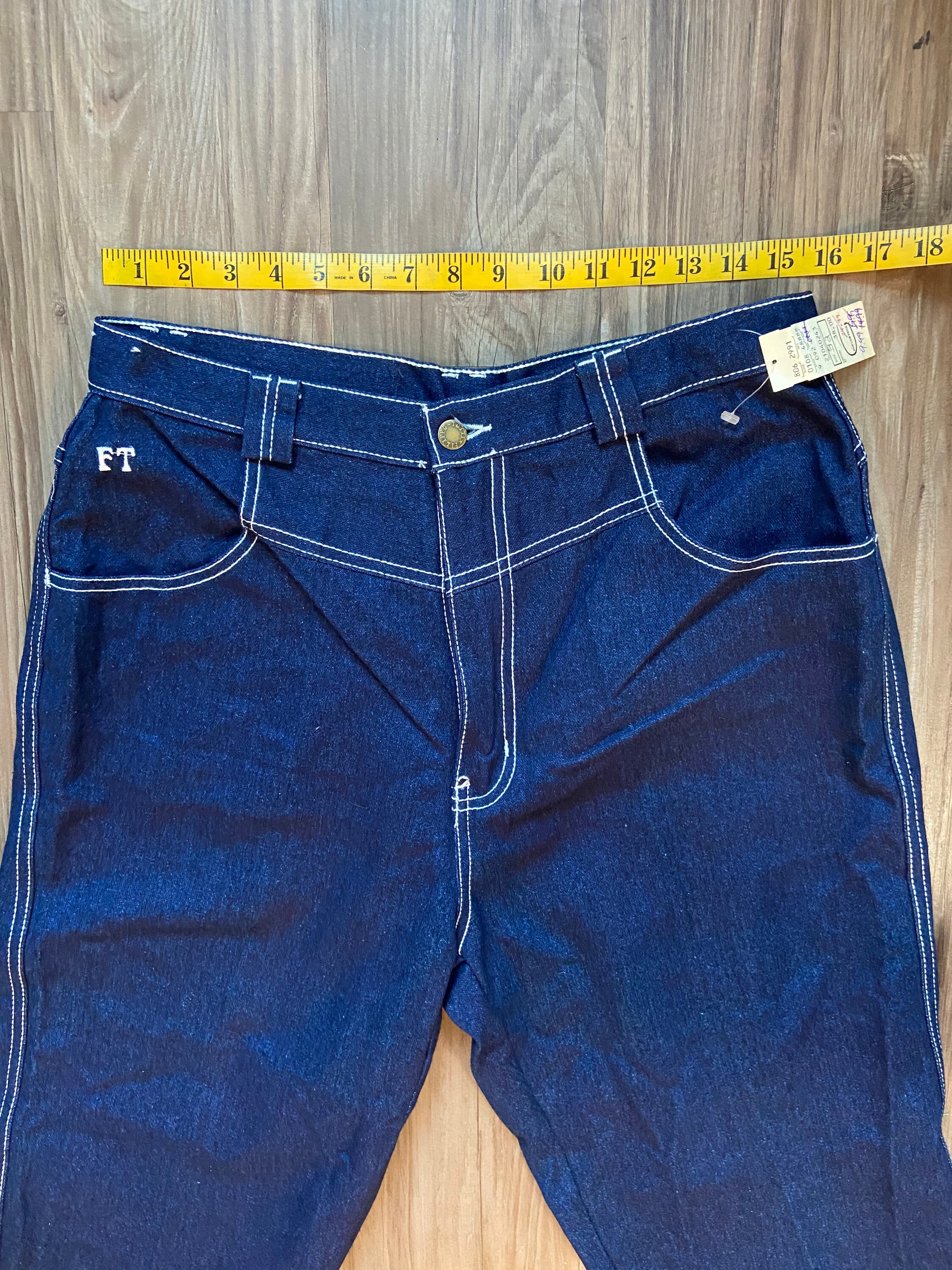 Vintage 1980's NWT Filippo Totti Jeans - Etsy