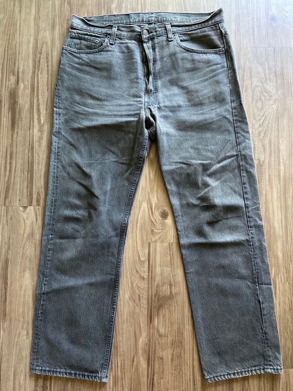 Vintage Black Levi's Denim Jean Pants