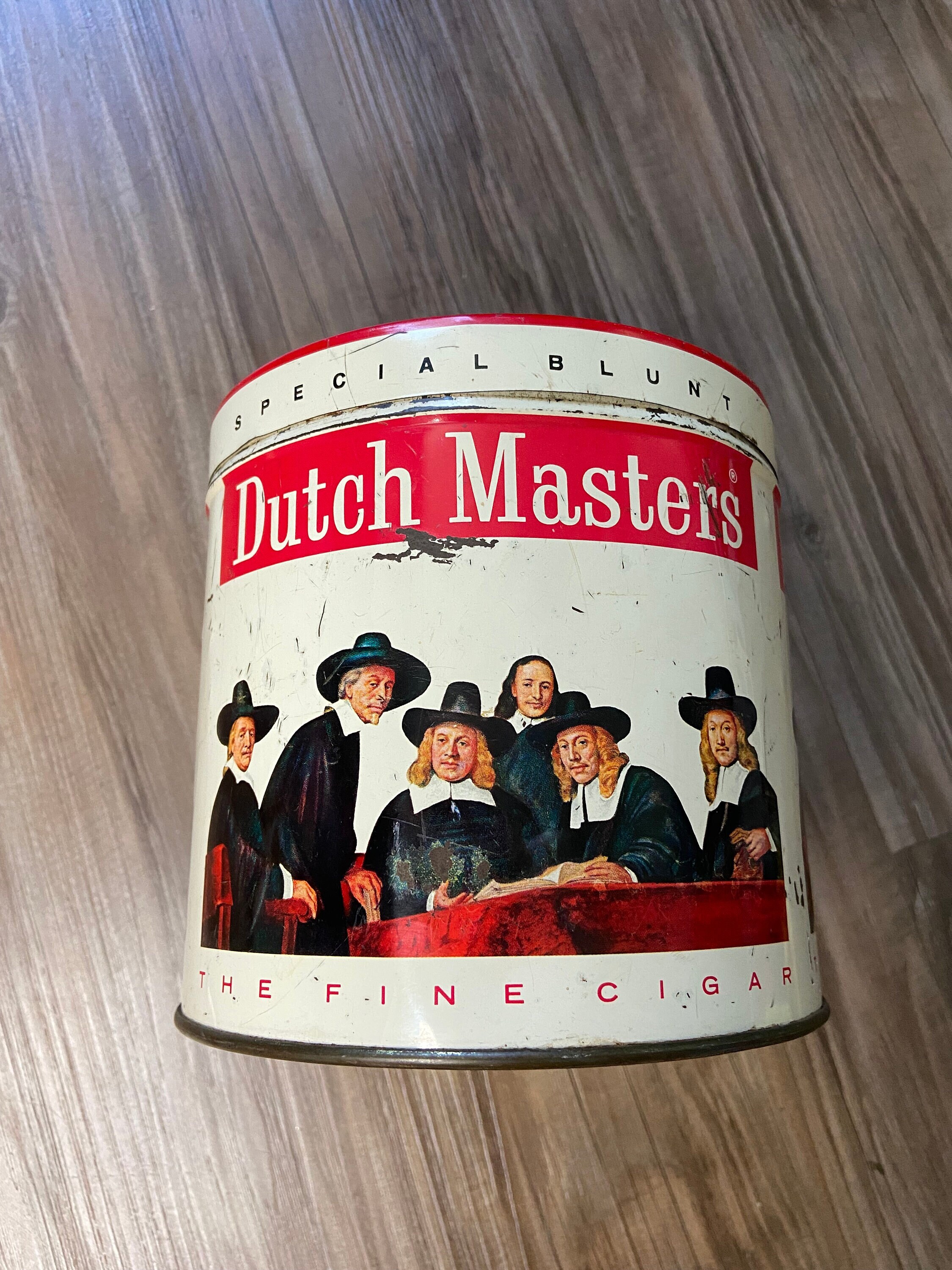 Vintage Dutch Master Special Blunt Collectable Metal Tin Container Etsy