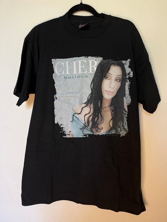 Vintage 1999 Cher "Believe" Double Sided Tour T-Sh