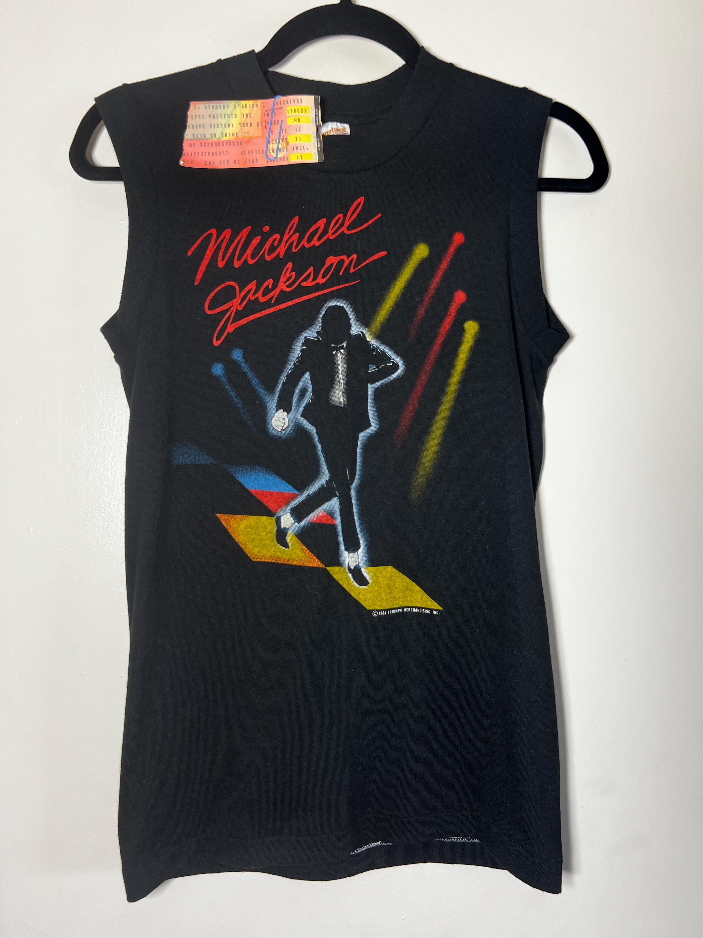 Michael Jackson Victory Tour Tシャツ 1984 Michael Jackson Victory Tour T Shirt - Etsy