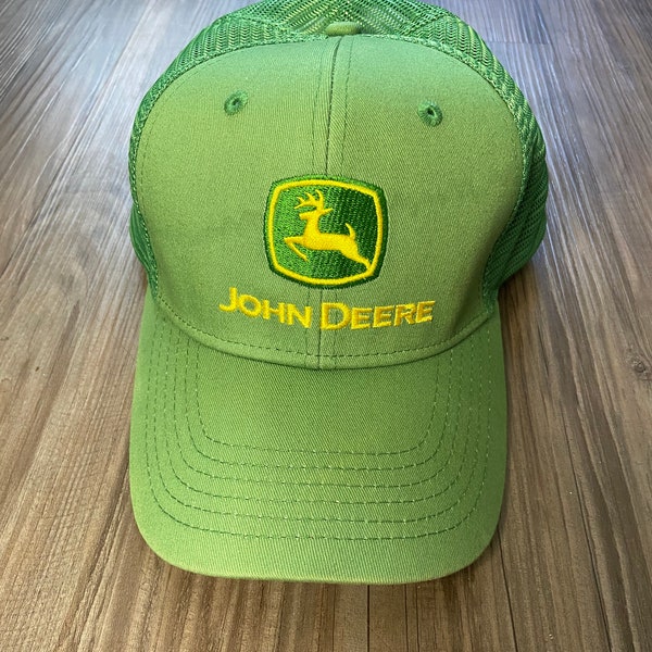 John Deere Green Snapback Hat Baseball Cap