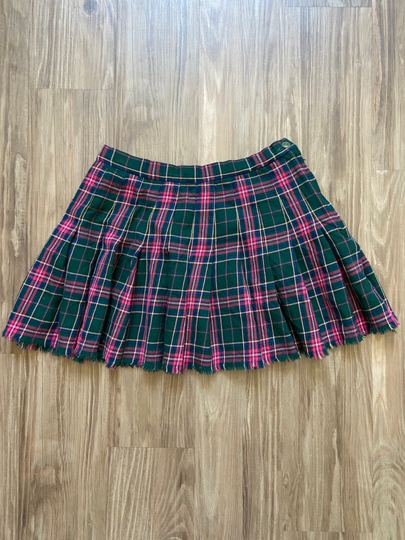 Vintage Pendleton Classic Plaid School Girl Tennis