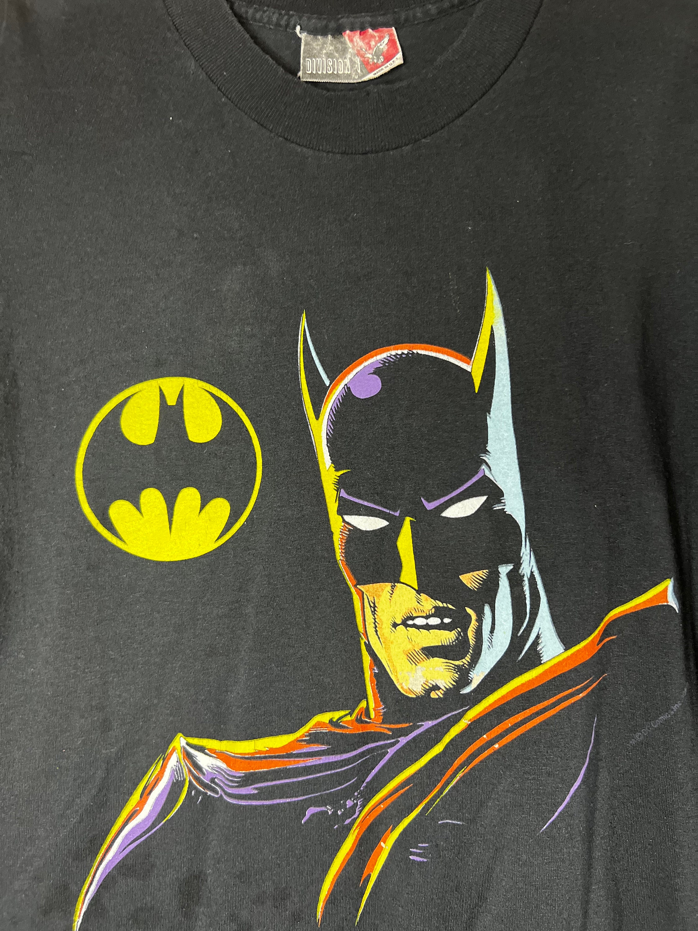「バットマン（1989）」Ｔシャツ【WARNER BROS タグ】非売品 バットマン（1989）」Tシャツ【WARNER BROS タグ】非売品