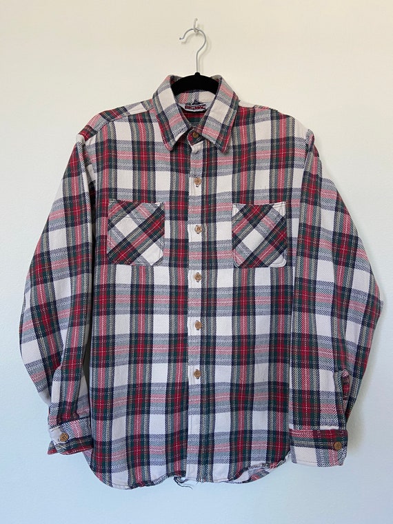 A*d様 80's BIG MAC HEAVY FLANNEL SHIRT US Vintage 1980's Big Mac Flannel Button up Shirt - Etsy