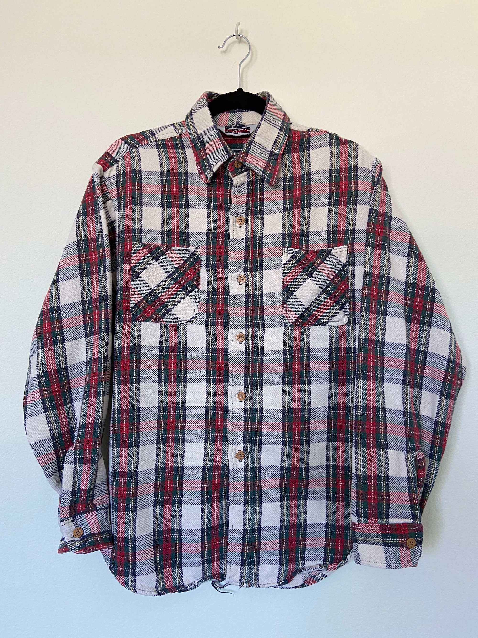 A*d様 80's BIG MAC HEAVY FLANNEL SHIRT US A*d様 80's BIG MAC HEAVY FLANNEL SHIRT US Vintage 1980's Big Mac