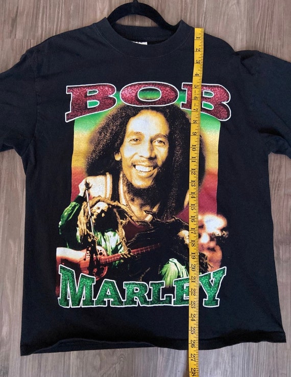 Vintage Bob Marley Rap Tee Style Graphic T-Shirt - Etsy 日本