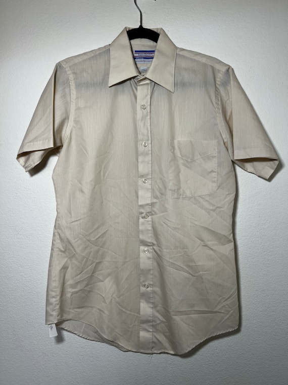 Vintage Satin Touch JCPenny Button Up Shirt