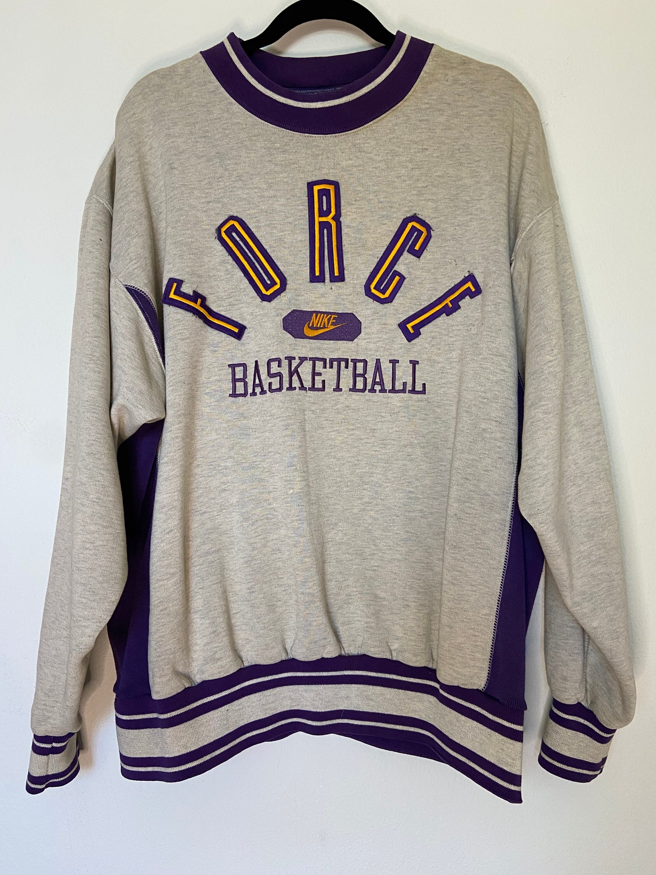 RARE Vintage 1980's/1990's Nike Force Large Logo Basketball RARE Vintage 1980's/1990's Nike Force Large Logo Basketball