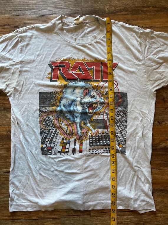 ヴィンテージ 1984 RATT バンド ラット 'N' ロール ツアー