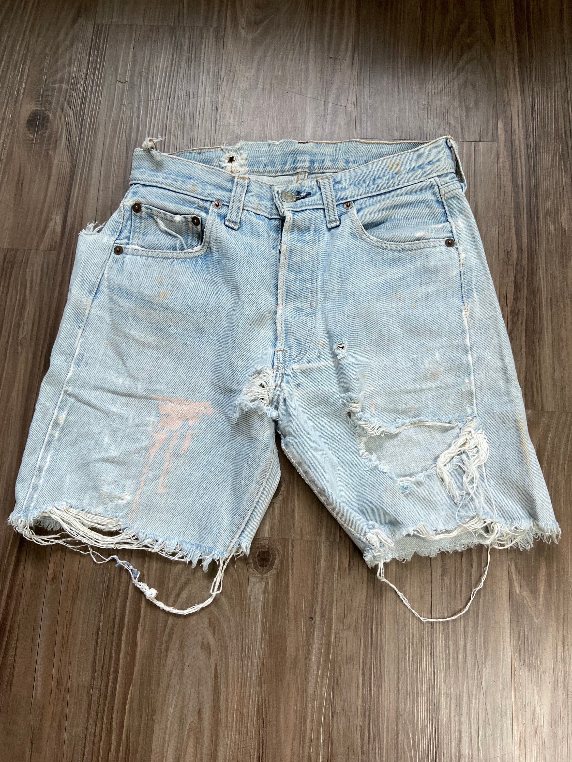 パンツ the red thread S cutting denim 2 THEREDTHREAD S cutting denim 2 blue M THEREDTHREAD S cutting