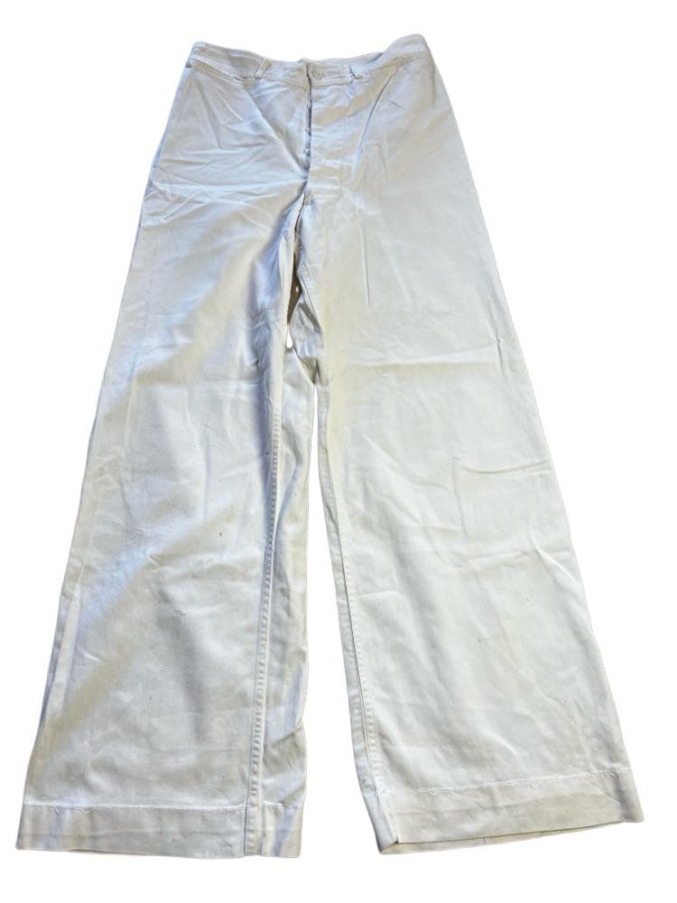 激レア50s US NAVY WHITE COTTON TROUSERS L 50s Us Navy Pants - Etsy Canada