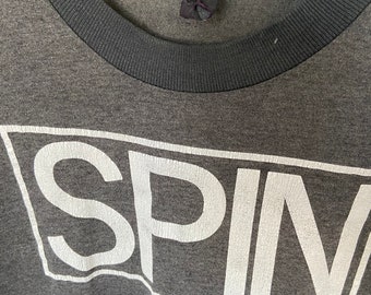 Vintage 1990's Spin Magazine T-shirt - Etsy