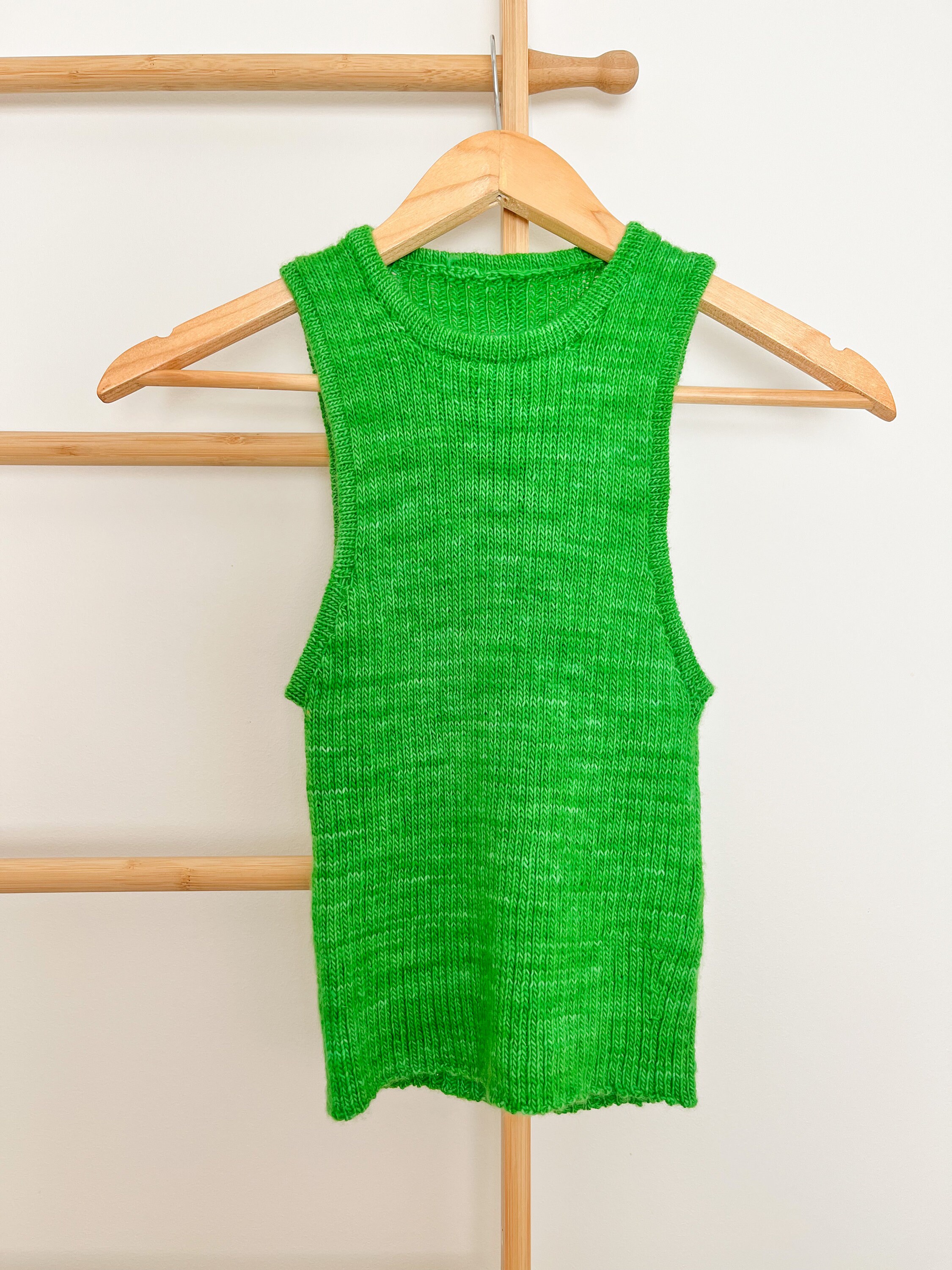 Knit Rib Tank The Lost Tank Knitting Pattern Summer Top Knit Rib Tank Top Knit ...