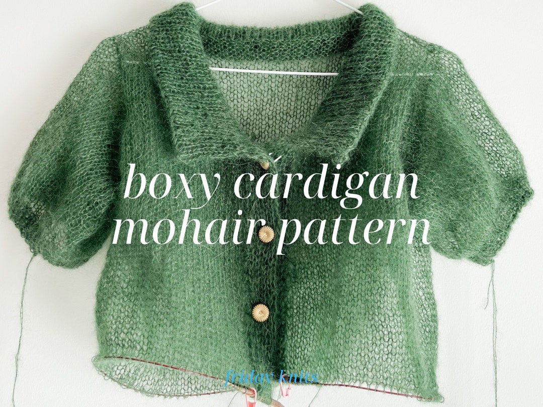 Suzu×CLANE MOHAIR LOOSE KNIT CARDIGAN - トップス Suzu×CLANE MOHAIR LOOSE KNIT CARDIGAN - トップス