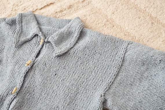 Boxy Cardigan Knitting Pattern Summer Knits Top Down Knitted