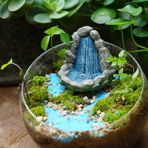 Miniature Fairy Little Waterfall Fairy Garden Supplies & Accessories Terrarium Figurines
