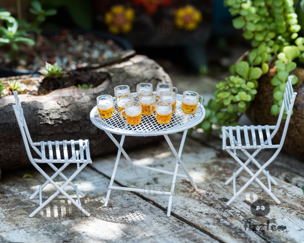 10PC Miniature Fairy Tiny Beer Garden Supplies & Accessories Etsy