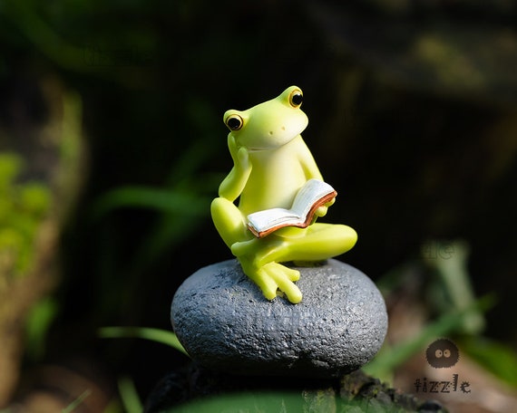 3pc Miniature Pet Frogs Figurine Set Fairy Garden Supply Outdoor Decor Accessory 3pc Miniature Pet Frogs Figurine Set Fairy Garden Supply Outdoor Decor Accessory