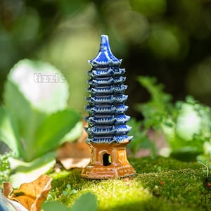 Miniature Fairy Small Pagoda Garden Supplies & Accessories Terrarium Figurines