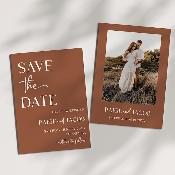 Cheap Save the Date Etsy