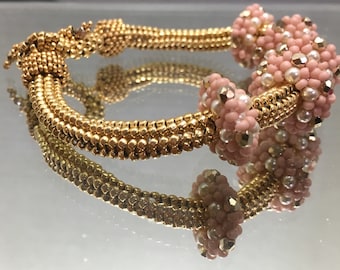 Pretty in Pink Satellite Bracelet