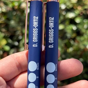Personalized Medical Pen Light, Paramedic Gift, Physician Assistant, Nurse Practitioner Penlight, Badge Reel Accessories, CNA Gift, Neuro zdjęcie 8